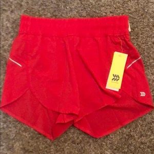 Target red athletic shorts
